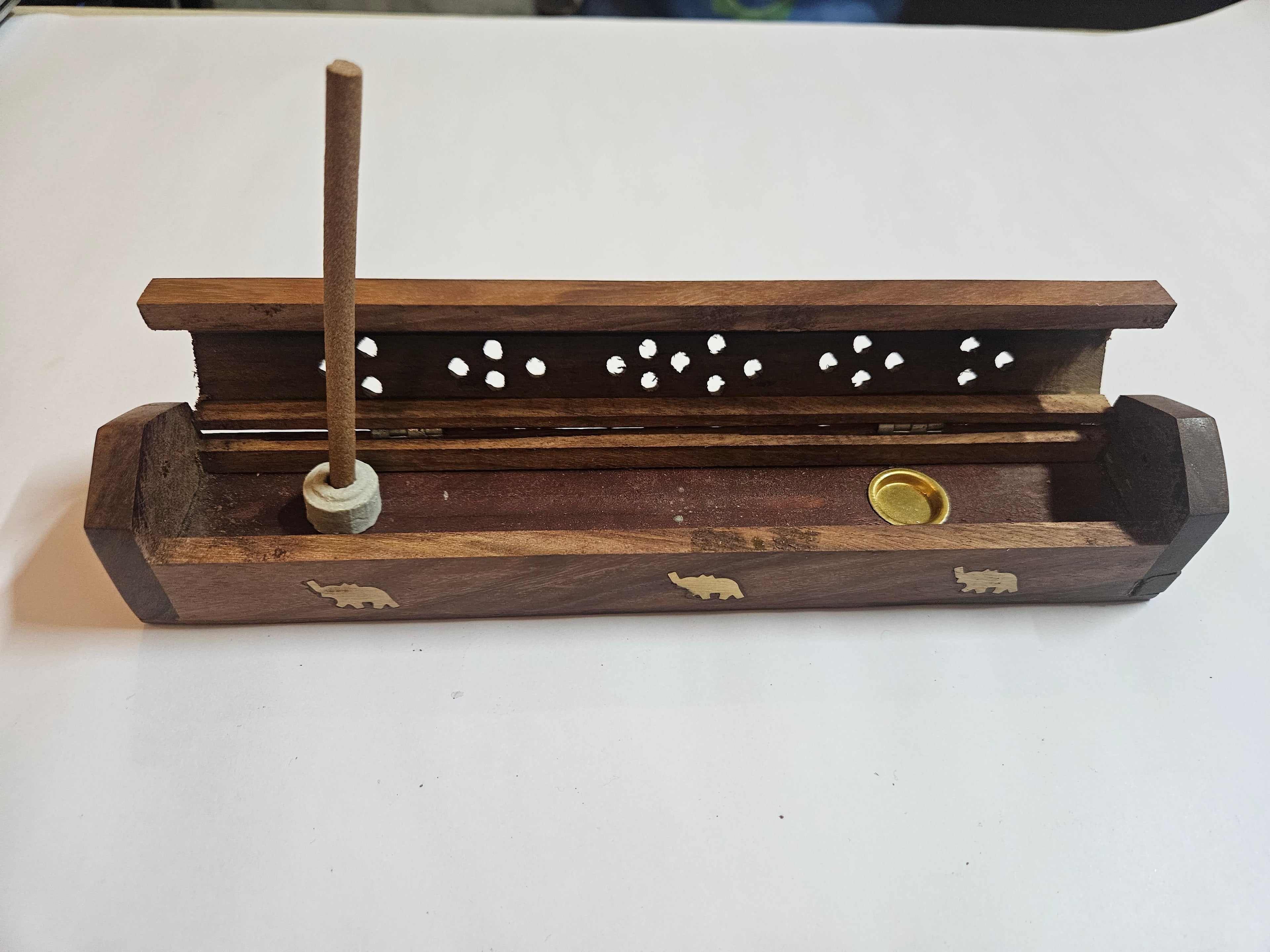 Elephant Wooden Holder